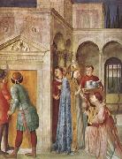 Fra Angelico St Lawrence Receiving the Church Treasures (mk08) USA oil painting reproduction